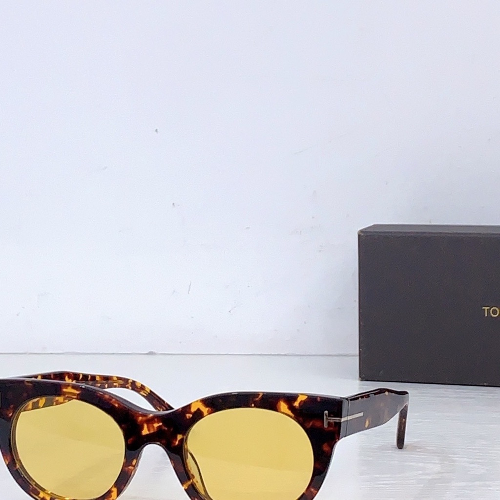 Tom Ford Tortoiseshell Yellow Brown Ft1315 Sunglasses